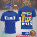 Buffalo Bills Christmas Beer Tee “Most Wonderful Time for a Beer and the Bills” - Limotees LLC