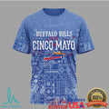 Buffalo Bills Cinco De Mayo T Shirt Hola Bitchatos Mexican Heritage Football T Shirt - Limotees LLC