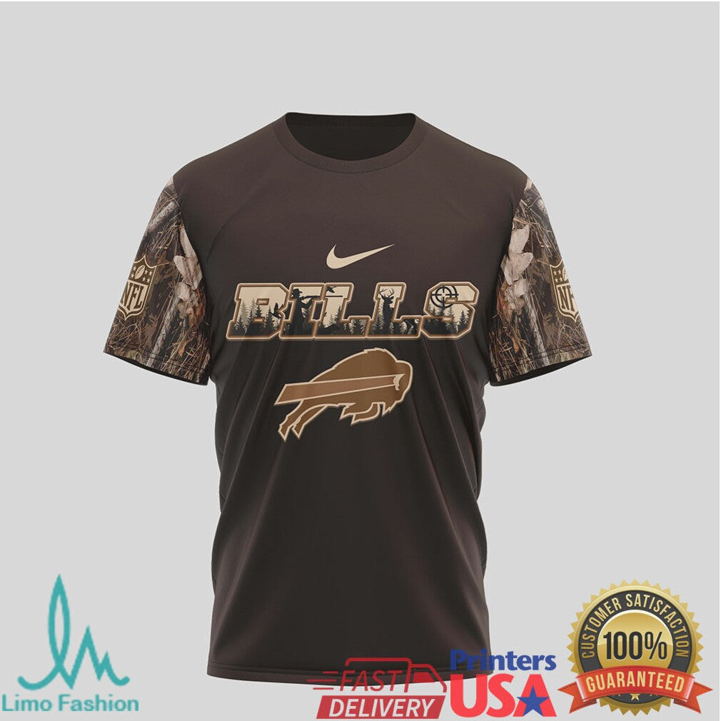 Buffalo Bills Deer Hunting Camo Nfl Tshirt Design - Limotees LLC