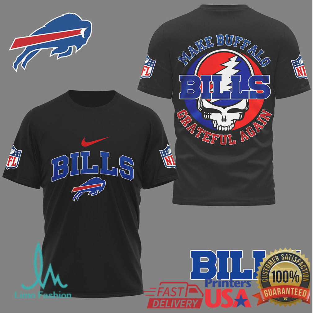 Buffalo Bills Grateful Dead Make Buffalo Grateful Again Shirt