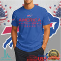 Buffalo Bills Happy 250th Anniversary America 1776 2026 Royal Blue Shirt - Limotees LLC