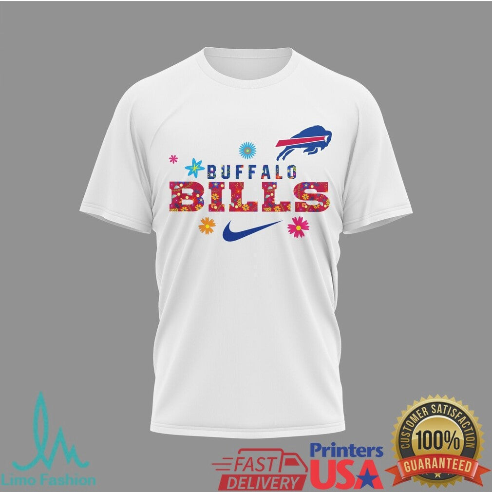Buffalo Bills Hispanic Heritage Month Artistic Sunflower T Shirt - Limotees LLC