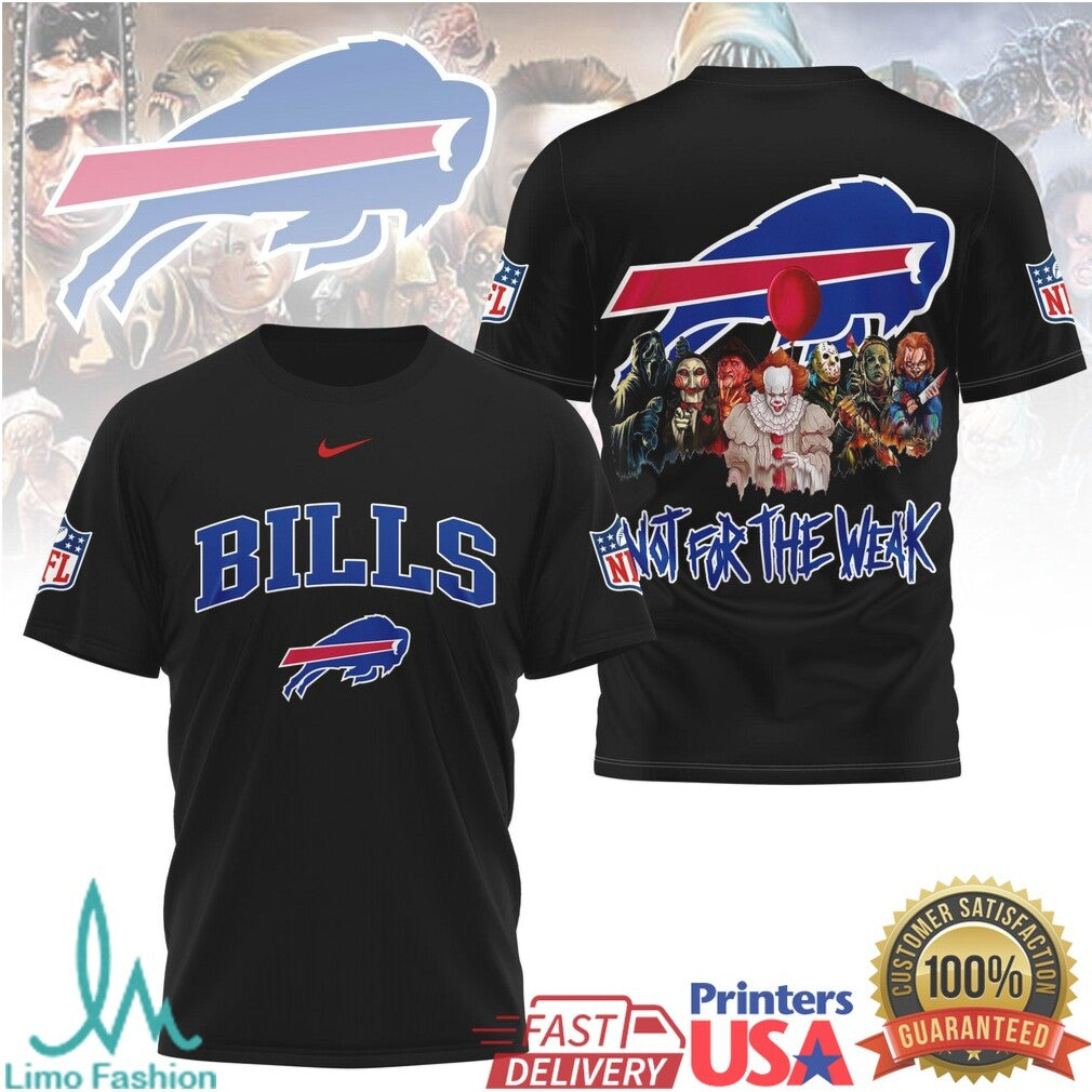 Buffalo Bills Horror Movie Monsters Halloween Sport T Shirt - Limotees LLC