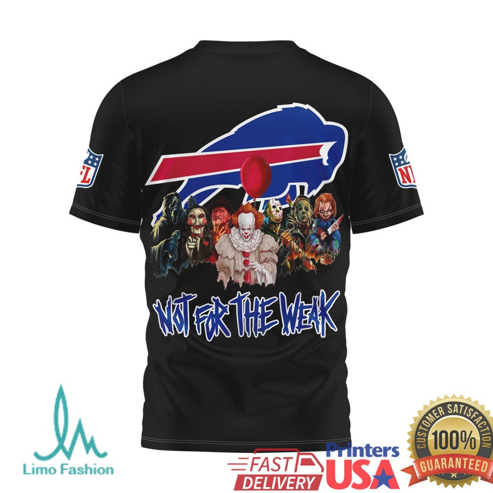 Buffalo Bills Horror Movie Monsters Halloween Sport T Shirt - Limotees LLC