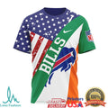 Buffalo Bills Irish American Heritage St. Patrick's Day T Shirt - Limotees LLC