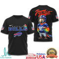 Buffalo Bills Jimmy Buffett Tribute Parrot Football Fan T Shirt - Limotees LLC