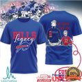 Buffalo Bills Legacy “Like Father Like Son and Daughter” Custom Number T Shirt - Limotees LLC