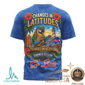 Buffalo Bills Margaritaville Parrot Tropical Summer Session T Shirt - Limotees LLC