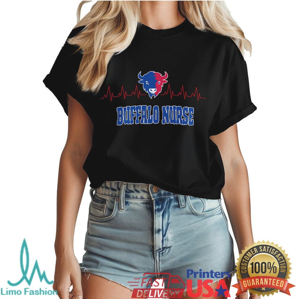 Buffalo Bills Nurse This Nurse Loves Her Bills Shirt - Limotees LLC