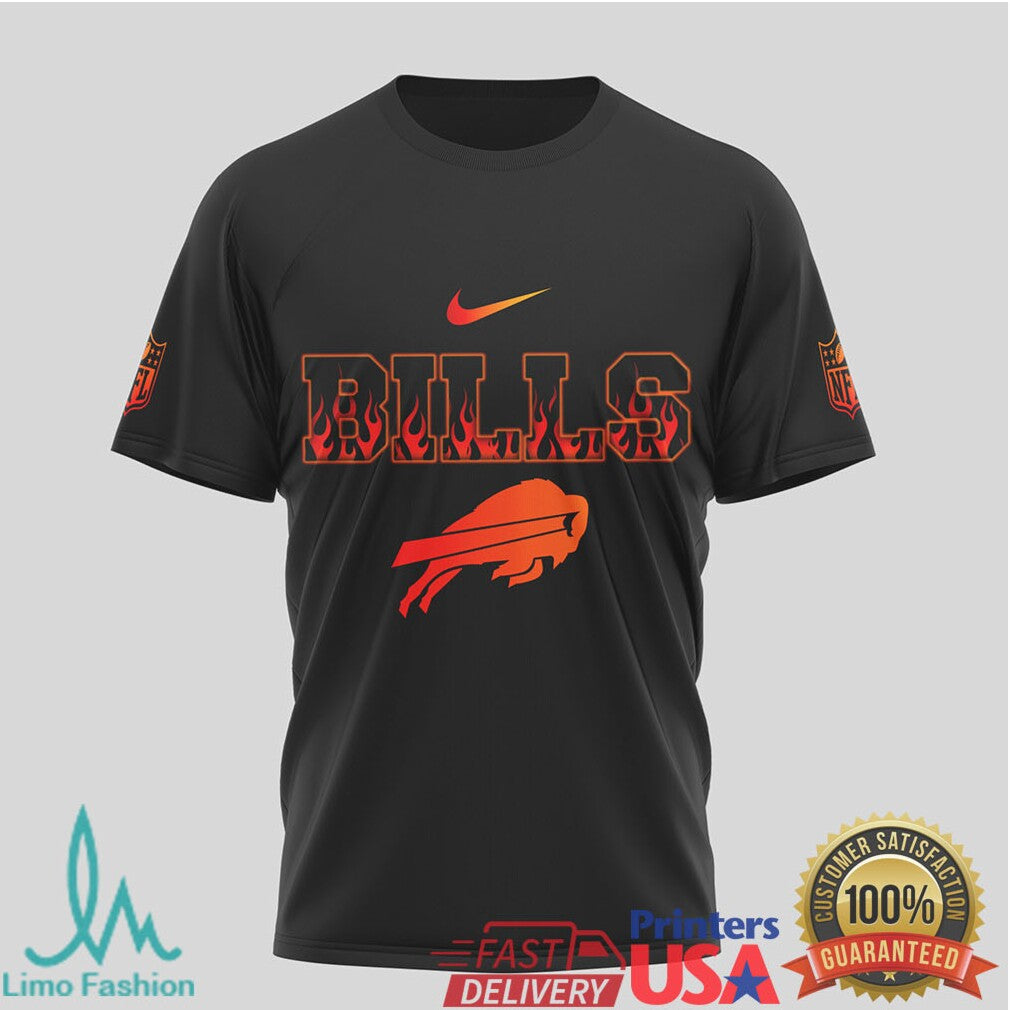 Buffalo Bills Simple Man I Like Hot Rods NFL T Shirt - Limotees LLC