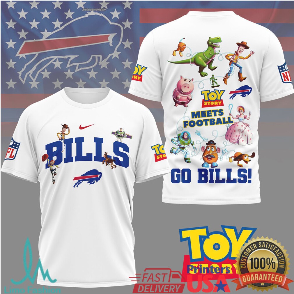 Buffalo Bills Toy Story Meets Football Fan T Shirt - Limotees LLC