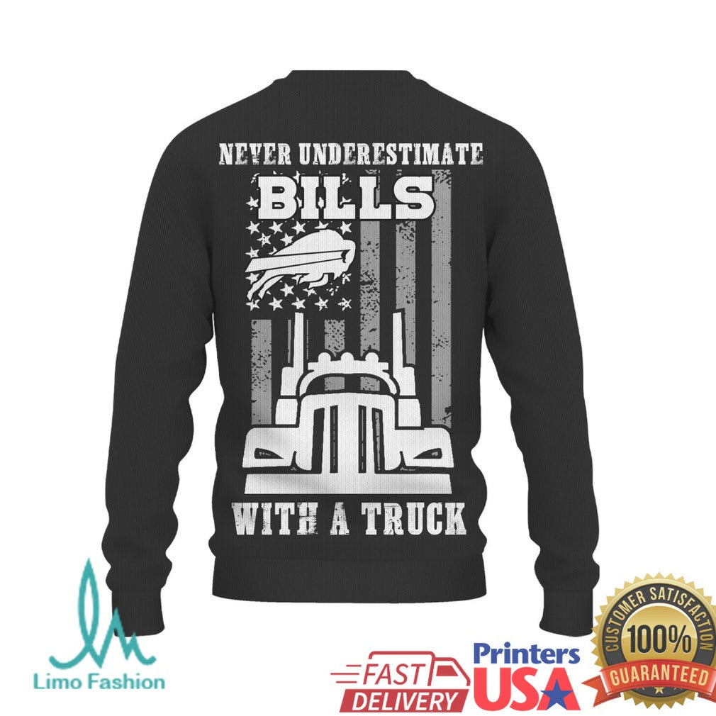 Buffalo Bills Trucker Appreciation Pullover NFL Football Trucker Pride T Shirt - Limotees LLC