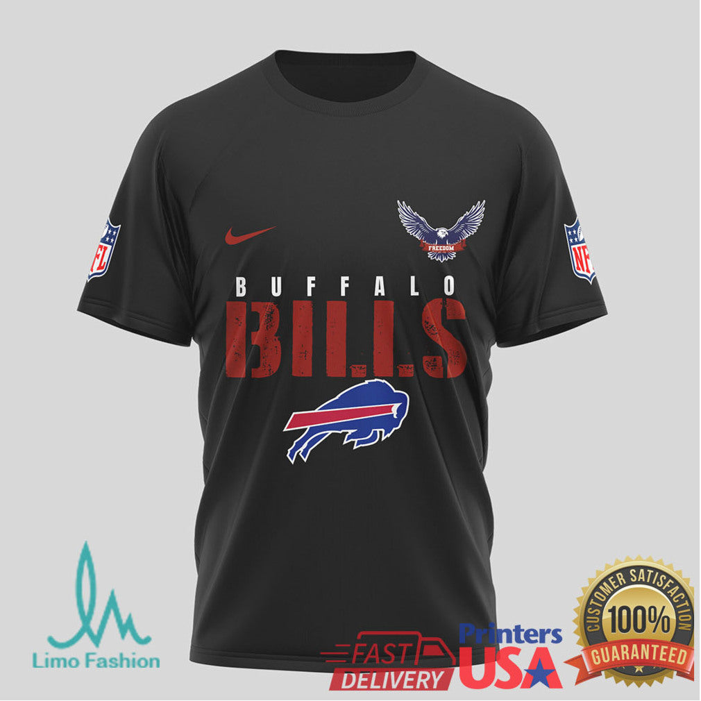 Buffalo Bills Veterans Thank You Military Appreciation 3D T Shirt - Limotees LLC
