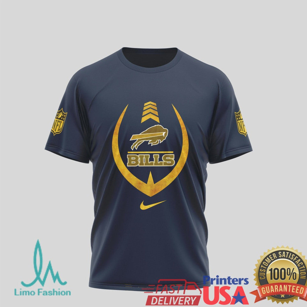 Buffalo Bills x Hamilton Musical Not Throwing Away My Shot Fan Apparel T Shirt - Limotees LLC