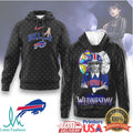 Buffalo Bills x Wednesday Addams Crossover Apparel Bills Mafia Wednesday Fan Shirt - Limotees LLC