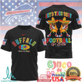 Buffalo Football Cinco De Mayo T Shirt Let's Taco 'Bout Football Go Bills Fan T Shirt