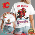 Calgary Flames Scooby Doo NHL Hockey Fan Merch T Shirt - Limotees LLC