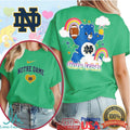 Care Irish Notre Dame Football Bear T Shirt Retro Mascot T Shirt - Limotees LLC