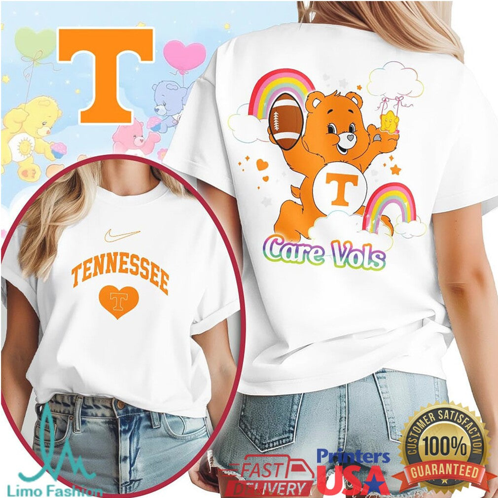 Care Vols University of Tennessee Care Bear Mascot T Shirt - Limotees LLC
