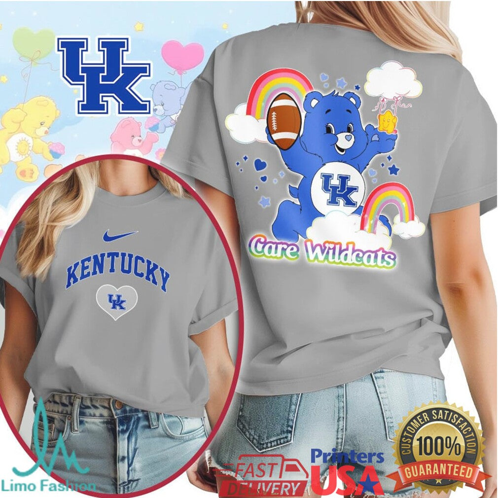 Care Wildcats University of Kentucky Care Bear Graphic T Shirt - Limotees LLC