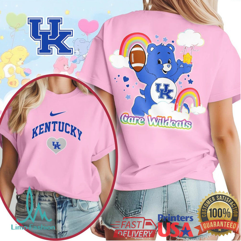 Care Wildcats University of Kentucky Care Bear Graphic T Shirt - Limotees LLC