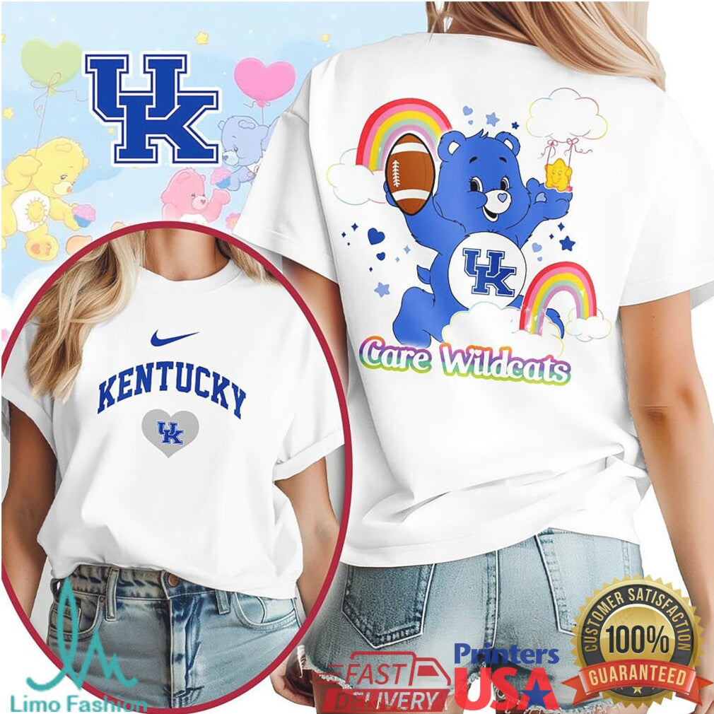 Care Wildcats University of Kentucky Care Bear Graphic T Shirt - Limotees LLC