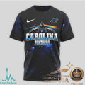 Carolina Panthers Pink Floyd Space Prism Football T Shirt - Limotees LLC