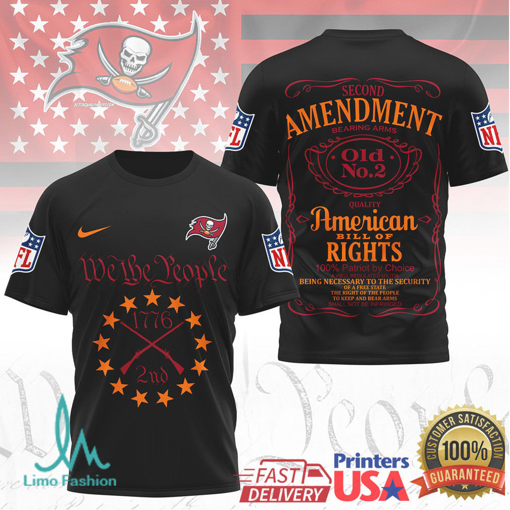 Chicago Bears 2nd Amendment American Bill of Rights 1776 Graphic Shirt - Limotees LLC
