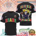 Chicago Bears Cinco De Drinko Bitchachos T Shirt NFL Cinco De Mayo Skeleton - Limotees LLC