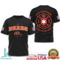 Chicago Bears First Responders Fire Police EMS T Shirt - Limotees LLC