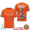 Chicago Bears Jimmy Buffett Parrot Head Helmet Design T Shirt - Limotees LLC