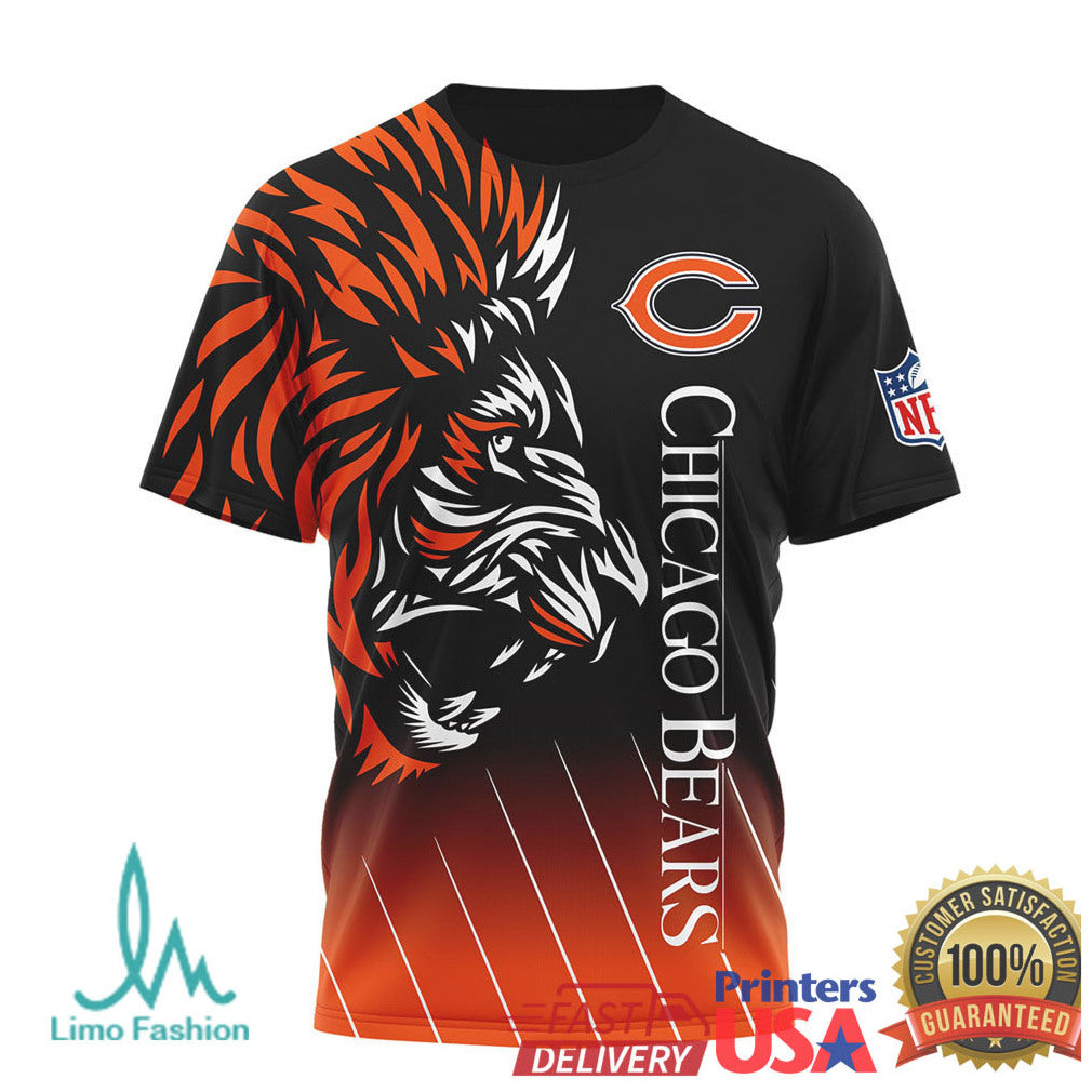 Chicago Bears Lion The King Hakuna Matata Da Bears 3D All Over Print T Shirt - Limotees LLC