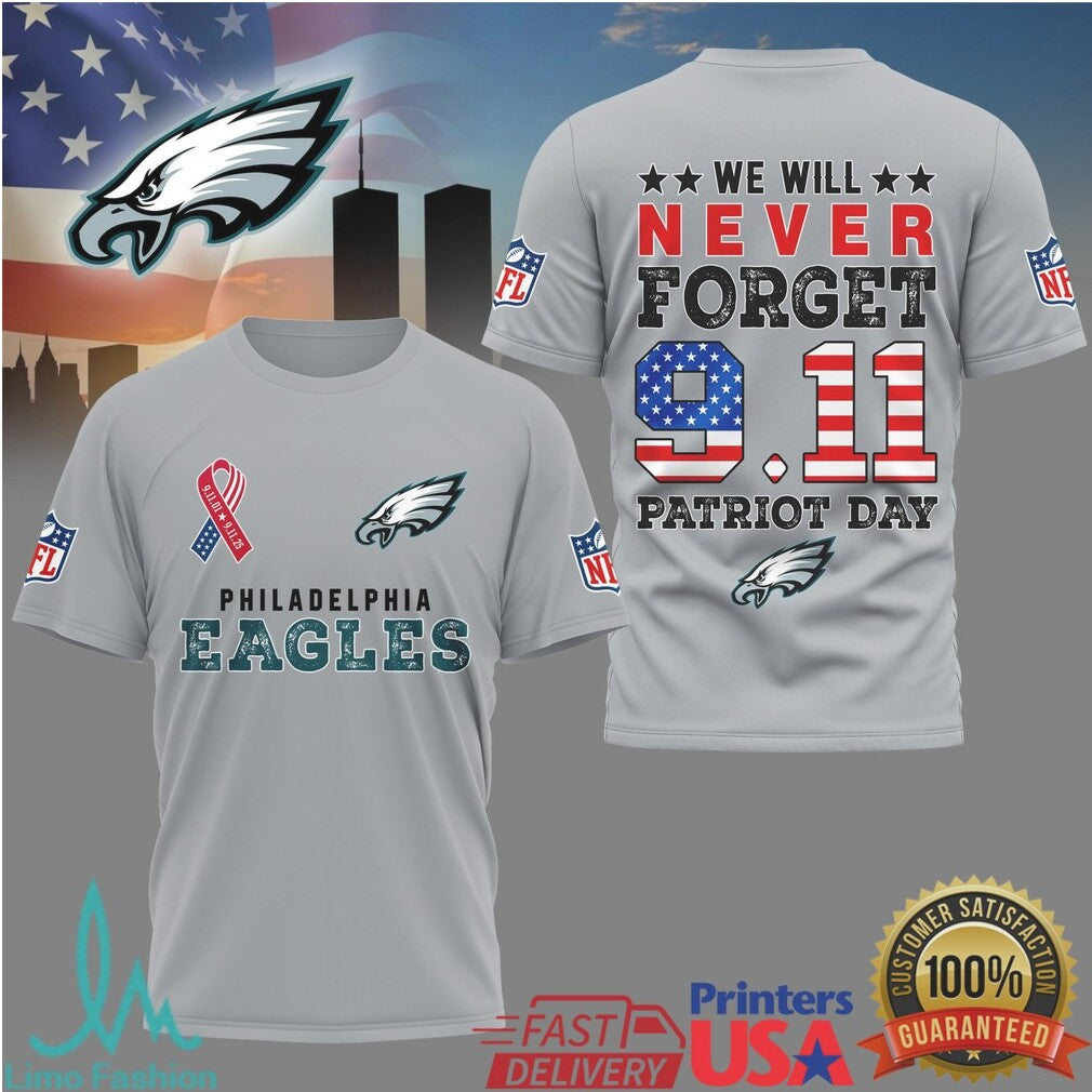 Chicago Bears NFL 9.11 Never Forget Patriot Day Tribute T Shirt - Limotees LLC
