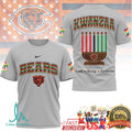 Chicago Bears Official NFL Kwanzaa Pride 3D Shirt - Limotees LLC