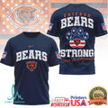 Chicago Bears Official NFL Save The Animals Fan 3D Shirt - Limotees LLC