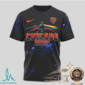 Chicago Bears Pink Floyd Dark Side Of The Moon Band Graphic T Shirt - Limotees LLC