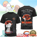 Chicago Bears Snoopy I Saw Chicago Bears Vintage Football Fan T Shirt