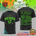 Chicago Bears St. Patrick'S Day Tee Go Bears Lucky Clover Sport Shirt - Limotees LLC