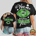 Chicago Bears St. Patrick'S Day Tshirt Kiss Me I'M A Bears Fan - Limotees LLC