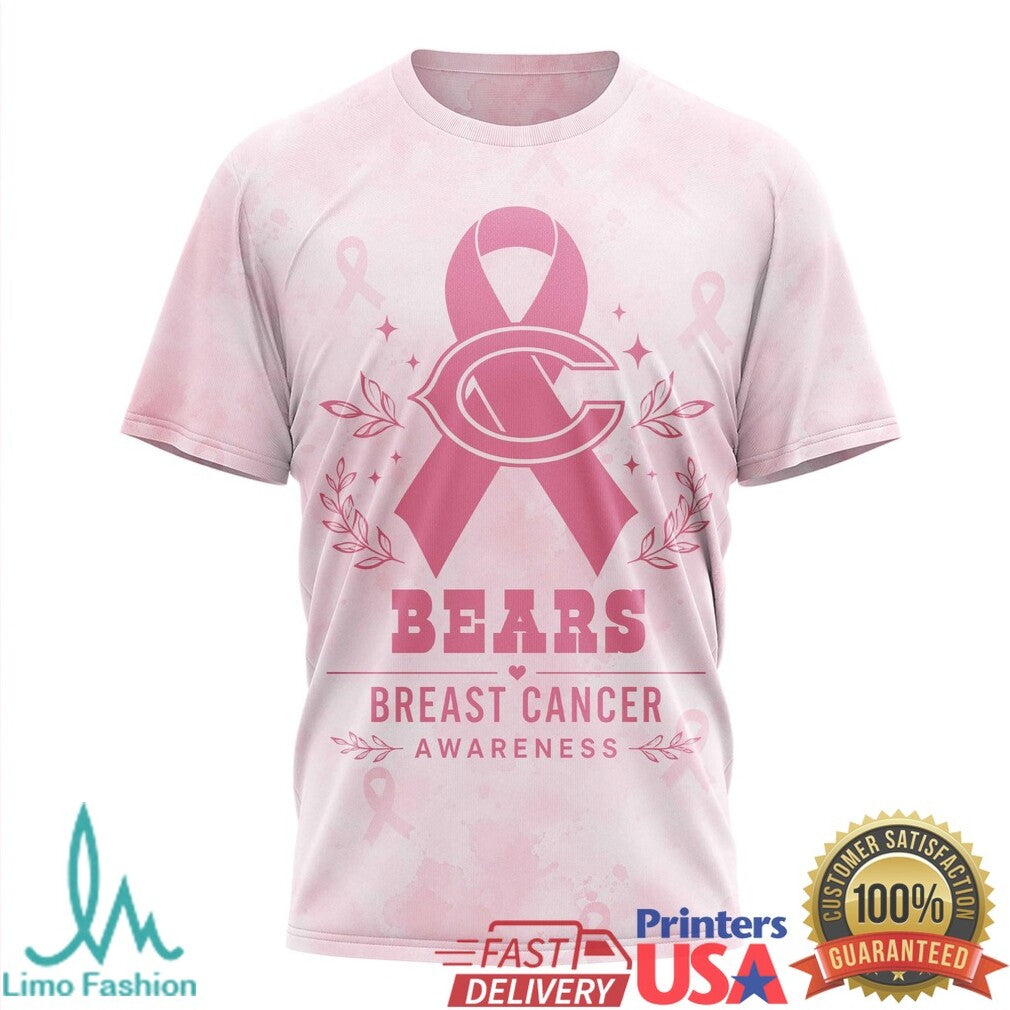 Chicago Bears Tackle Breast Cancer Awareness Pink T Shirt - Limotees LLC