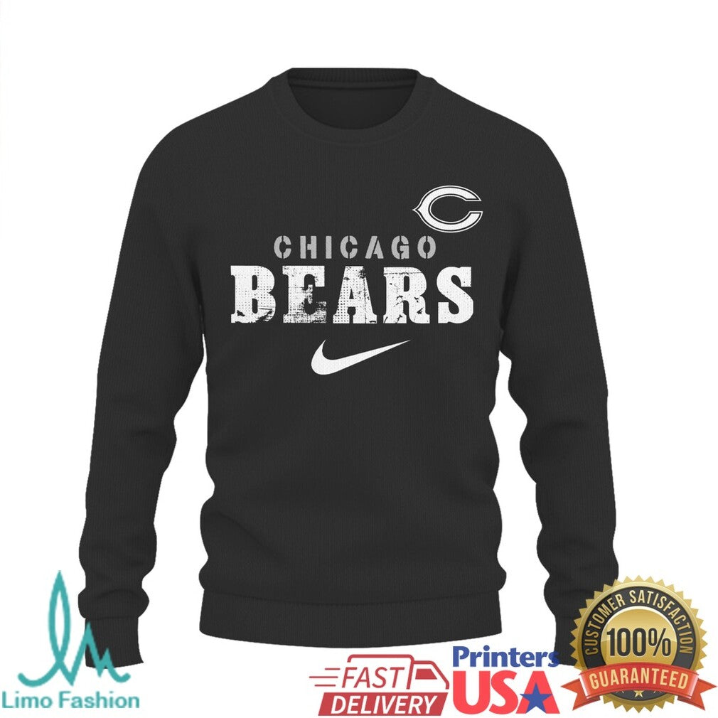 Chicago Bears Trucker Apparel Never Underestimate Bears with a Truck Graphic T Shirt - Limotees LLC