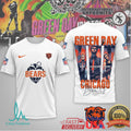 Chicago Bears x Green Day Vintage Band Graphic Sporty Tee - Limotees LLC