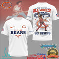 Chicago Bears x Van Halen Eddie Van Halen “Go Bears” Rock T Shirt - Limotees LLC