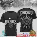Chicago BearsOfficial NFL Viking 3D Shirt - Limotees LLC