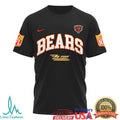 Chicago BearsOfficial NFL ZZ Top Fan 3D Shirt - Limotees LLC