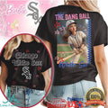 Chicago White Sox “Hit The Dang Ball” Barbie Style Baseball T Shirt - Limotees LLC