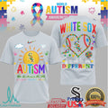 Chicago White Sox World Autism Awareness It's OK To Be Different T Shirt - Limotees LLC