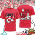 Chiefs & Colts Legacy Personalized Family Football Fan T Shirt