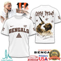 Chris Brown x Cincinnati Bengals NFL Graphic T Shirt Streetwear Style - Limotees LLC