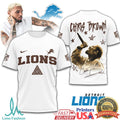 Chris Brown x Detroit Lions NFL Graphic T Shirt Streetwear Style - Limotees LLC